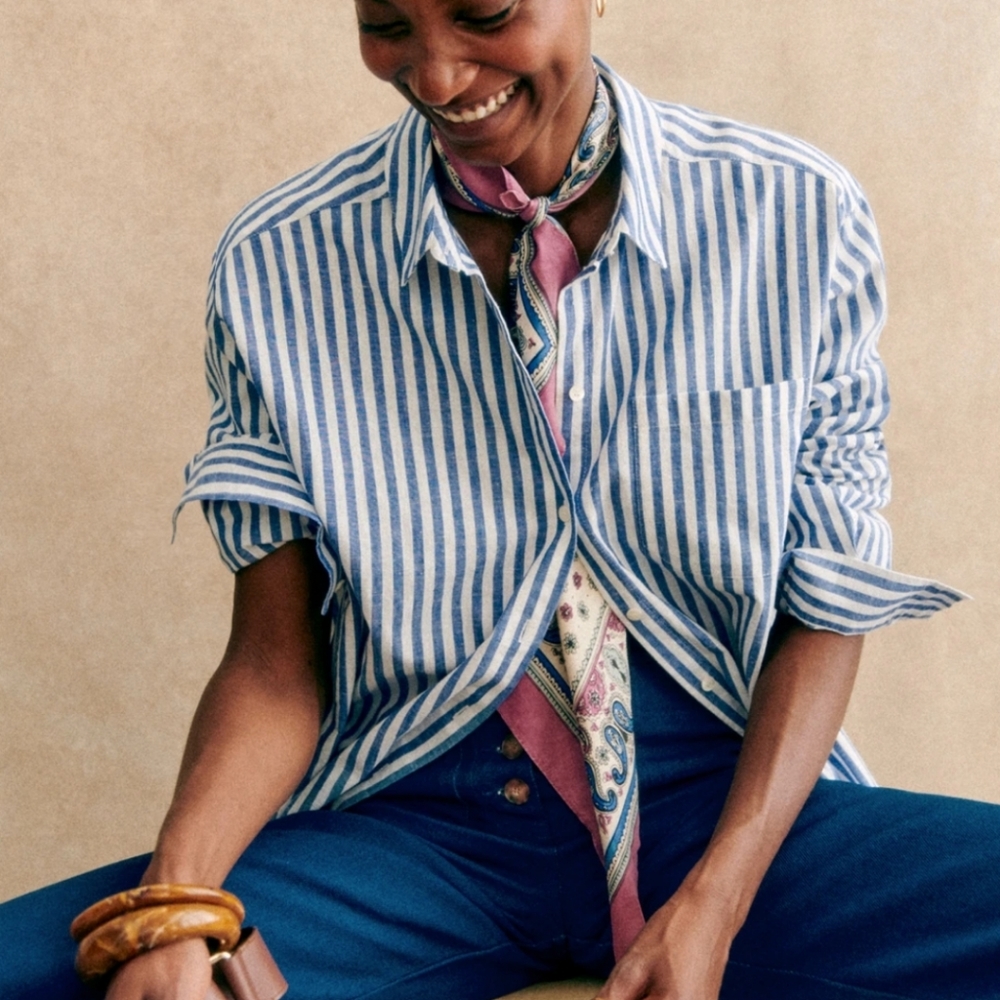 Sezane max shirt - size 6